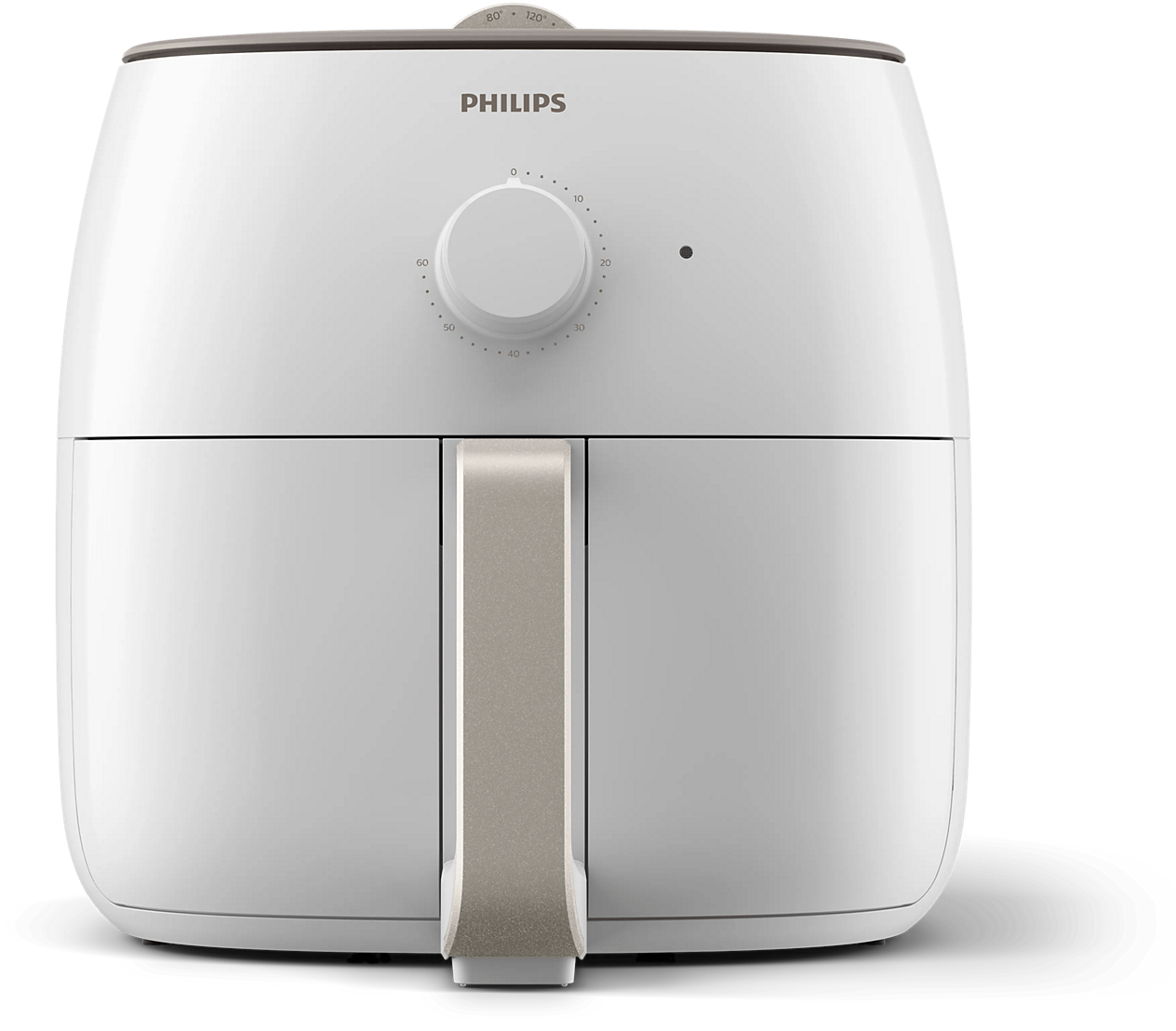 Philips Premium Airfryer XXL HD9630/28 white single-drawer fryer with analogue controls