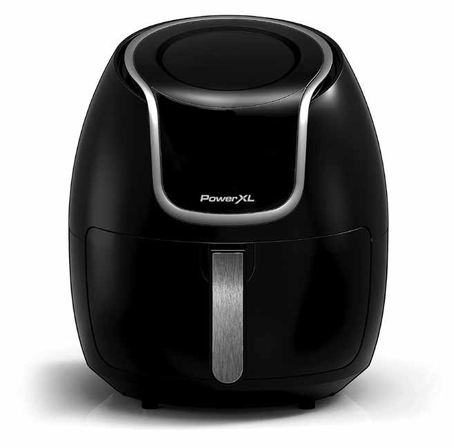 PowerXL Vortex Air Fryer 7-quart ID1702A en la ilustración del manual del usuario identificado con el modelo